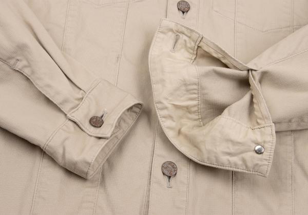 Papas VEGAS JEANS Cotton Stretch Car Jacket Beige Size 48M