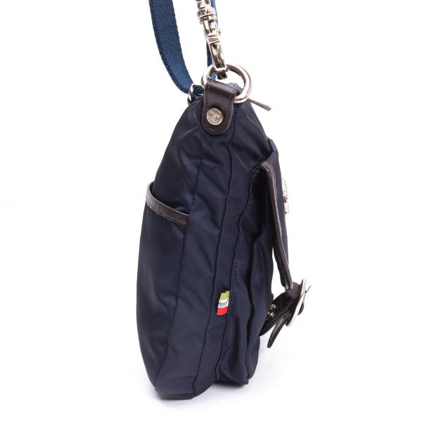 Orobianco Papas Collab Metal Patch Flap Pocket Bag Navy
