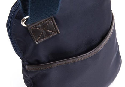 Orobianco Papas Collab Metal Patch Flap Pocket Bag Navy