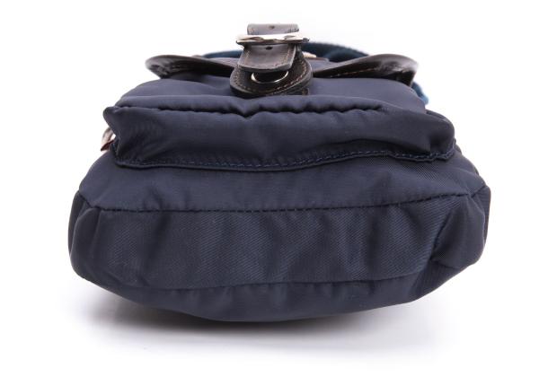 Orobianco Papas Collab Metal Patch Flap Pocket Bag Navy