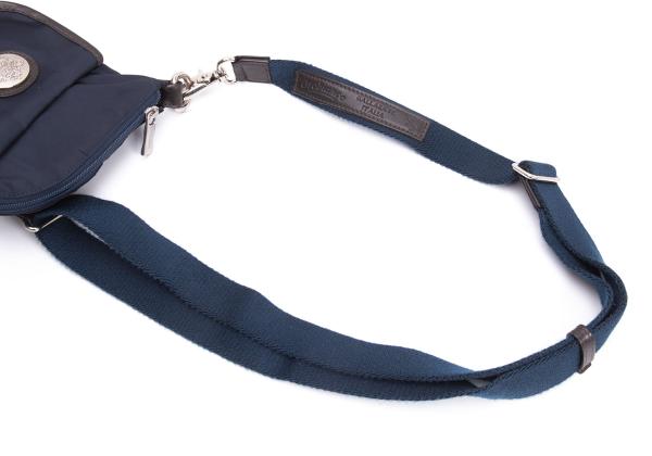 Orobianco Papas Collab Metal Patch Flap Pocket Bag Navy