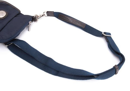 Orobianco Papas Collab Metal Patch Flap Pocket Bag Navy