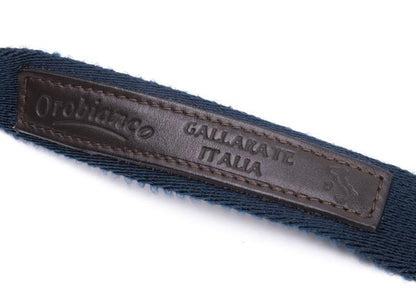Orobianco Papas Collab Metal Patch Flap Pocket Bag Navy