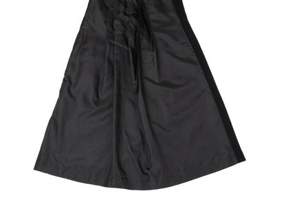 COMME des GARCONS Frayed Ruffle Knit Midi Dress Black Size L