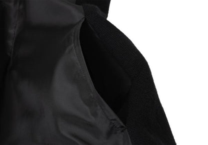 COMME des GARCONS Frayed Ruffle Knit Midi Dress Black Size L