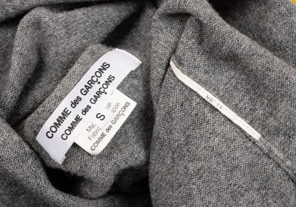COMME des GARCONS Wool Blend Color Block Sweater Gray Size S
