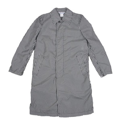 COMME des GARCONS Gingham Check Puckering Coat BW Size S