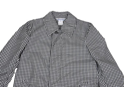 COMME des GARCONS Gingham Check Puckering Coat BW Size S