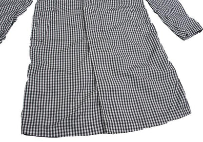 COMME des GARCONS Gingham Check Puckering Coat BW Size S
