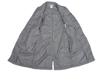 COMME des GARCONS Gingham Check Puckering Coat BW Size S