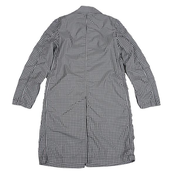 COMME des GARCONS Gingham Check Puckering Coat BW Size S