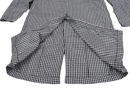 COMME des GARCONS Gingham Check Puckering Coat BW Size S