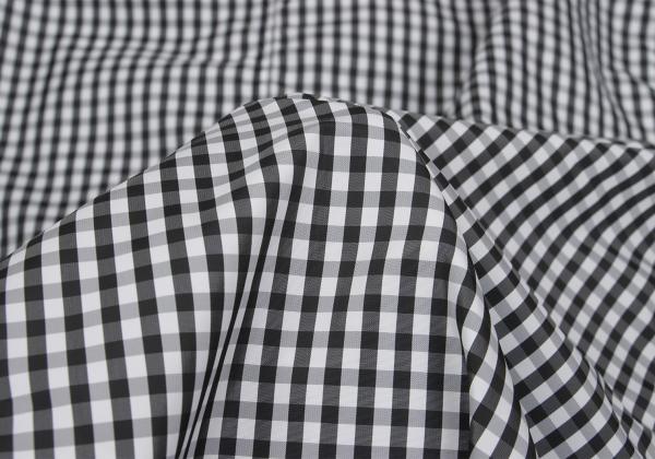 COMME des GARCONS Gingham Check Puckering Coat BW Size S