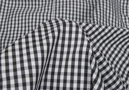 COMME des GARCONS Gingham Check Puckering Coat BW Size S