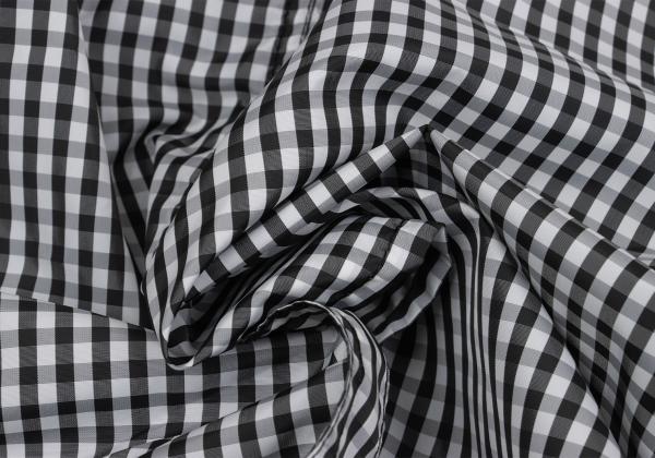 COMME des GARCONS Gingham Check Puckering Coat BW Size S