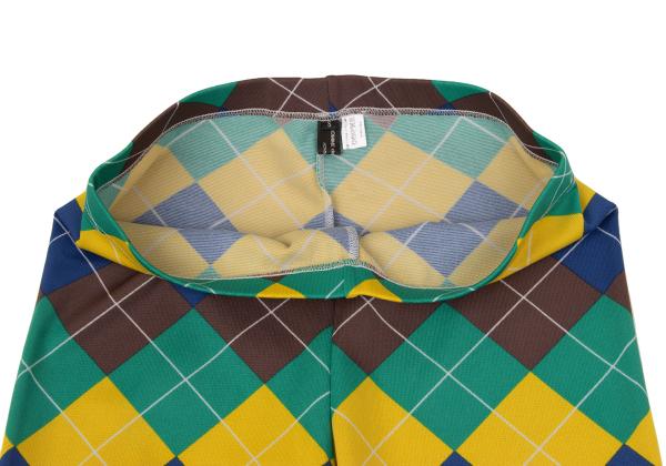 COMME des GARCONS HOMME PLUS Diamond Leggings Green Pants Size S