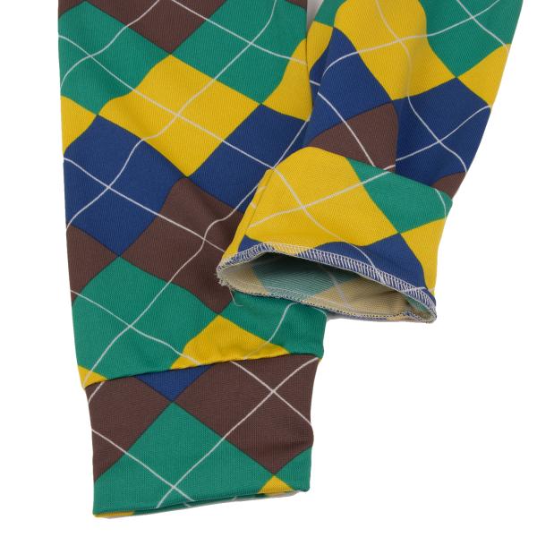 COMME des GARCONS HOMME PLUS Diamond Leggings Green Pants Size S