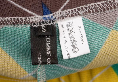 COMME des GARCONS HOMME PLUS Diamond Leggings Green Pants Size S