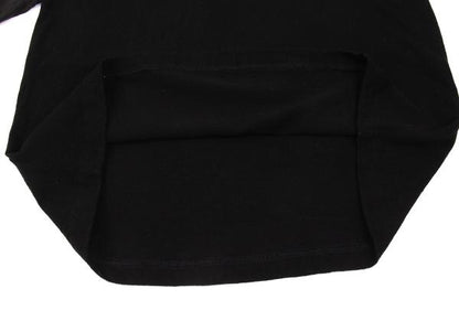 Yohji Yamamoto POUR HOMME Cotton Panel T-Shirt Black Size 3
