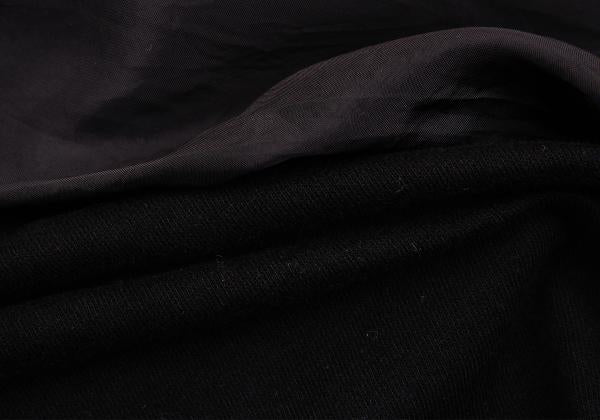 Yohji Yamamoto POUR HOMME Cotton Panel T-Shirt Black Size 3