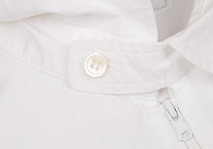 Yohji Yamamoto POUR HOMME Cotton Double Shirt White Size 3