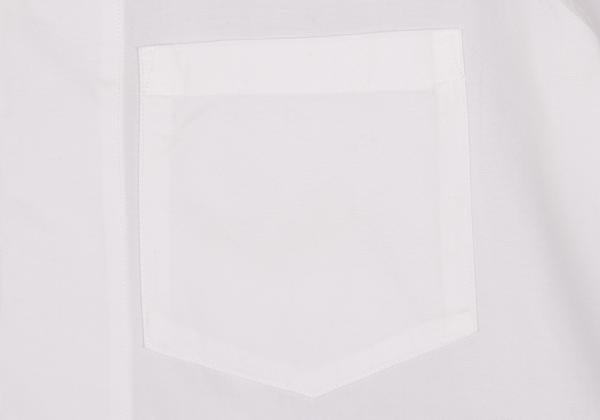 Yohji Yamamoto POUR HOMME Cotton Double Shirt White Size 3