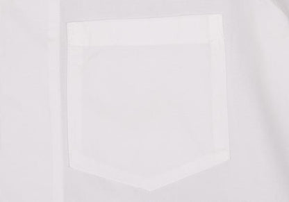 Yohji Yamamoto POUR HOMME Cotton Double Shirt White Size 3