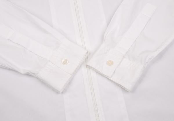Yohji Yamamoto POUR HOMME Cotton Double Shirt White Size 3