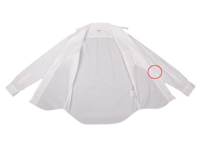 Yohji Yamamoto POUR HOMME Cotton Double Shirt White Size 3