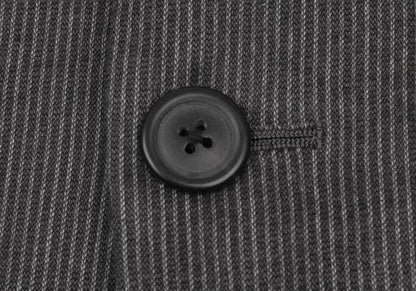 Yohji Yamamoto PH 11SS Linen Stripe Jacket Gray Size 1