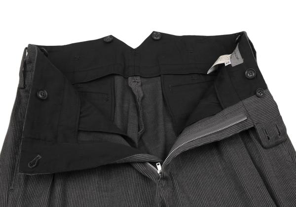 Yohji Yamamoto POUR HOMME 11SS Linen Blend Pants Gray Size 2