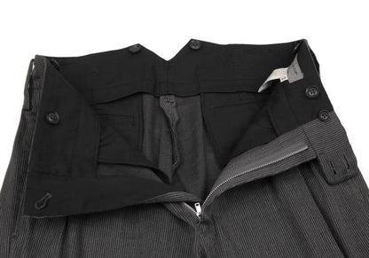 Yohji Yamamoto POUR HOMME 11SS Linen Blend Pants Gray Size 2
