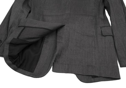 Yohji Yamamoto POUR HOMME 11SS Linen Jacket Gray Size 1