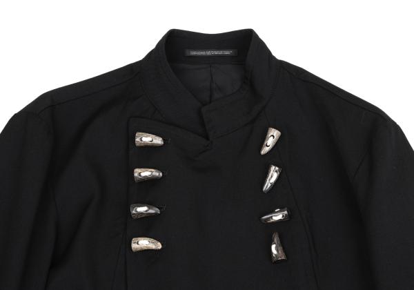 Yohji Yamamoto POUR HOMME 12AW Wool Jacket Black Size 1