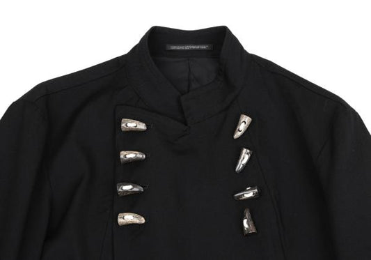 Yohji Yamamoto POUR HOMME 12AW Wool Jacket Black Size 1