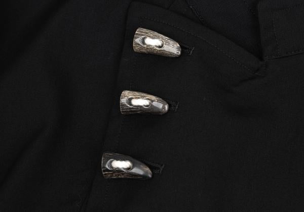 Yohji Yamamoto POUR HOMME 12AW Wool Jacket Black Size 1