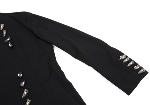 Yohji Yamamoto POUR HOMME 12AW Wool Jacket Black Size 1