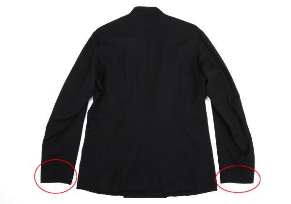 Yohji Yamamoto POUR HOMME 12AW Wool Jacket Black Size 1