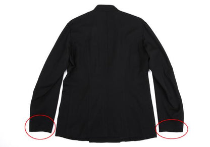 Yohji Yamamoto POUR HOMME 12AW Wool Jacket Black Size 1