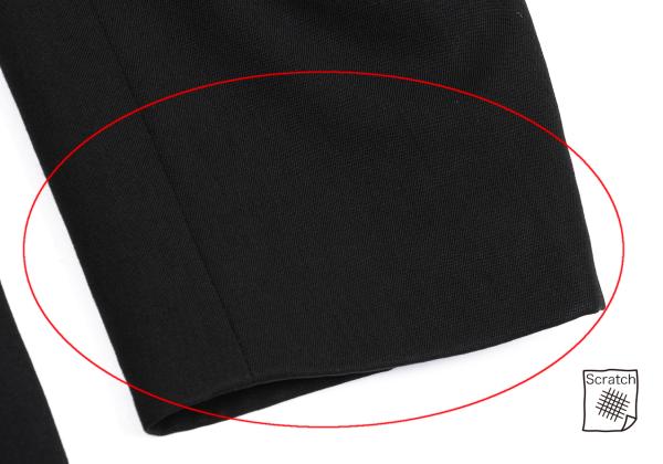 Yohji Yamamoto POUR HOMME 12AW Wool Jacket Black Size 1