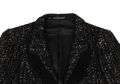 Yohji Yamamoto POUR HOMME Pile Lapel Blazer Black Size 2