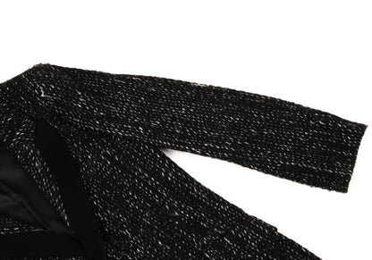 Yohji Yamamoto POUR HOMME Pile Lapel Blazer Black Size 2