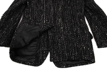 Yohji Yamamoto POUR HOMME Pile Lapel Blazer Black Size 2