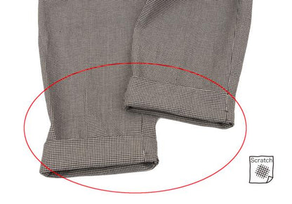 Yohji Yamamoto POUR HOMME Cotton Pants Black Size 2