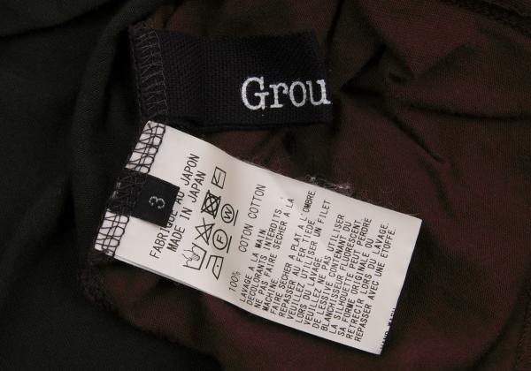 Ground Y 17AW Seam Twist Design Long Shirt Green Size 3