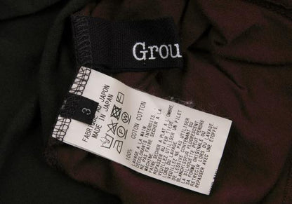 Ground Y 17AW Seam Twist Design Long Shirt Green Size 3