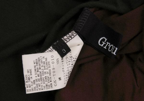 Ground Y 17AW Seam Twist Design Long Shirt Green Size 3