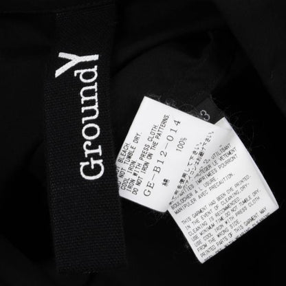 Ground Y Souun Takeda Pigment Print Shirt Black Size 3