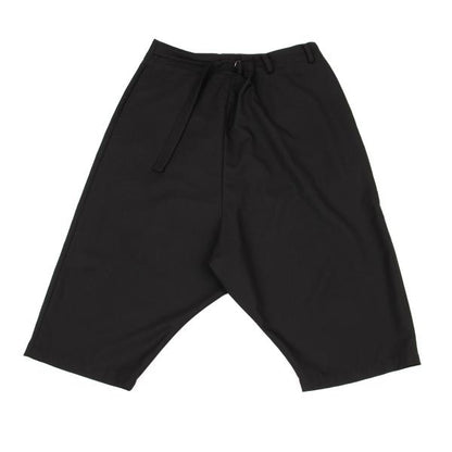 Ground Y Black Wool Poly Gabardine Sarouel Pants Size 3