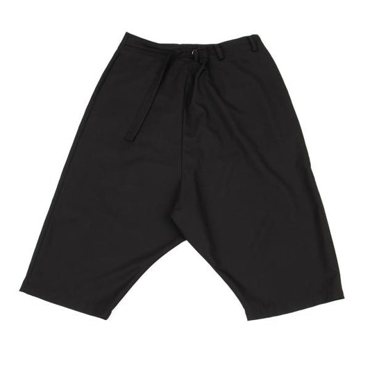 Ground Y Black Wool Poly Gabardine Sarouel Pants Size 3